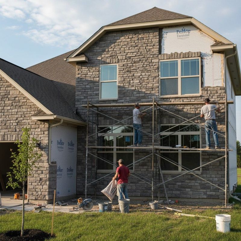 Brick Exterior Installation