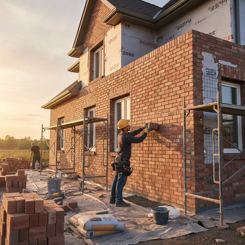 Brick Exterior Installation