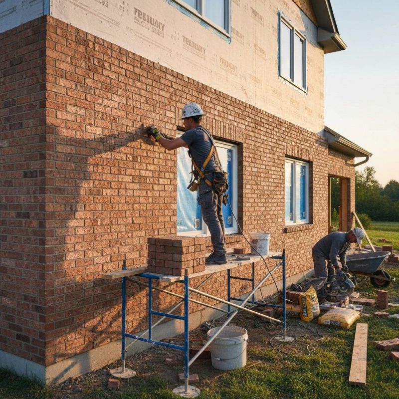 Brick Exterior Installation