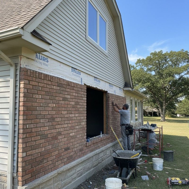 Local Brick Exterior Installation pros at work
