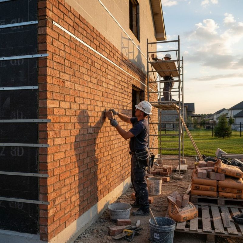 Brick Exterior Installation